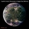 Jupiter's moon Ganymede is bigger than Mercury.