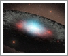 Supermassive black hole by NASA