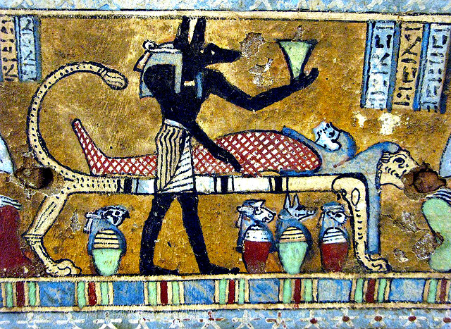 Mummies – The Facts! Anubis_Sarcophagus_wood_Egypt